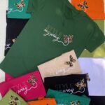 تیشرت پروانه برجسته